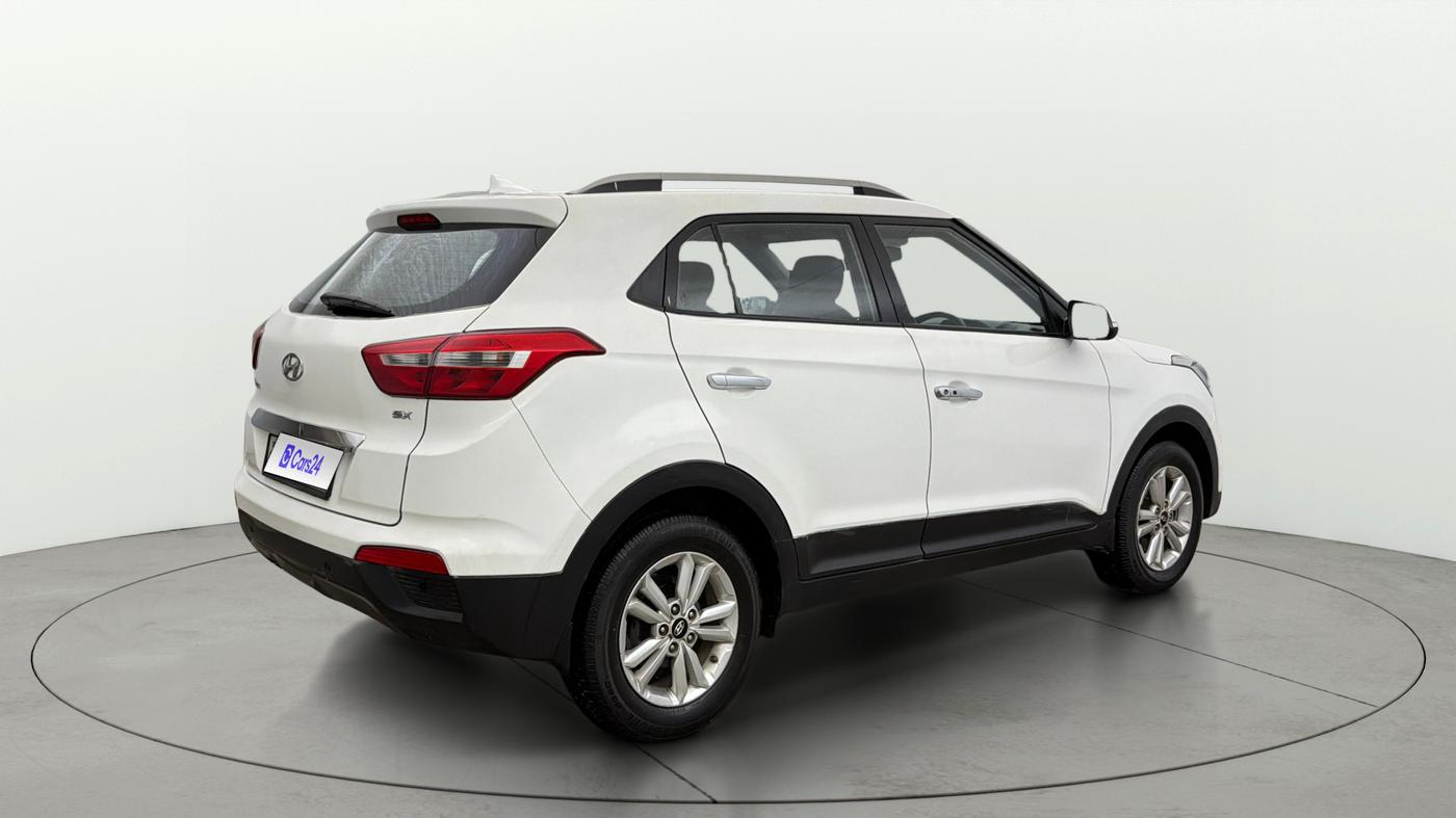 2017 Hyundai Creta SX PLUS 1.6 PETROL, Petrol, Manual, 82,751 km, Right Back Diagonal