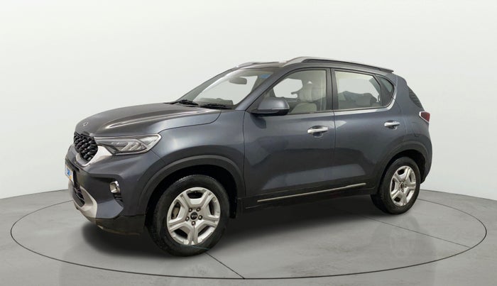 2020 KIA SONET HTX 1.0 IMT, Petrol, Manual, 64,637 km, Left Front Diagonal