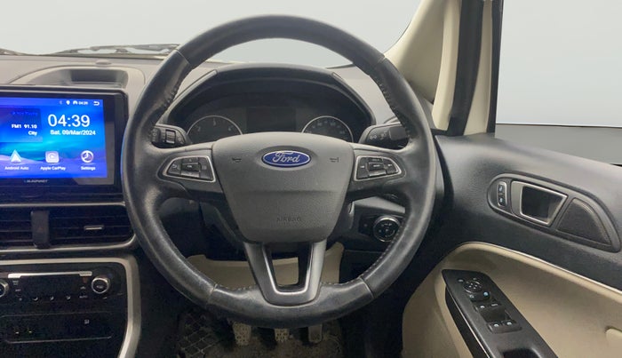 2021 Ford Ecosport TITANIUM 1.5L DIESEL, Diesel, Manual, 49,116 km, Steering Wheel Close Up