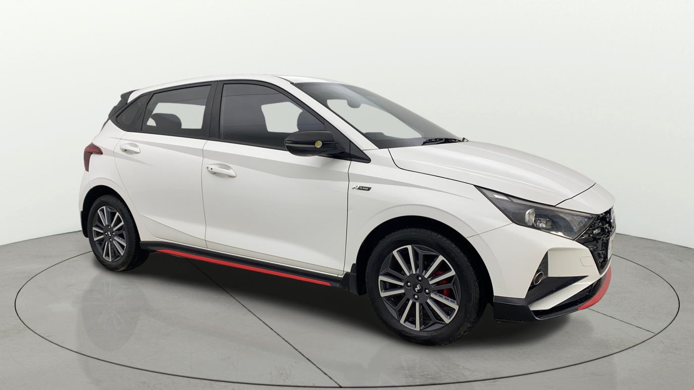 2021 Hyundai NEW I20 N LINE N8 1.0 TURBO GDI IMT, Petrol, Manual, 77,451 km, Right Front Diagonal