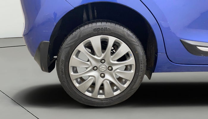 2017 Maruti Baleno ZETA CVT PETROL 1.2, Petrol, Automatic, 92,531 km, Right Rear Wheel