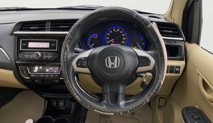 2016 Honda Amaze 1.2L I-VTEC S, Petrol, Manual, 56,575 km, Steering Wheel Close Up