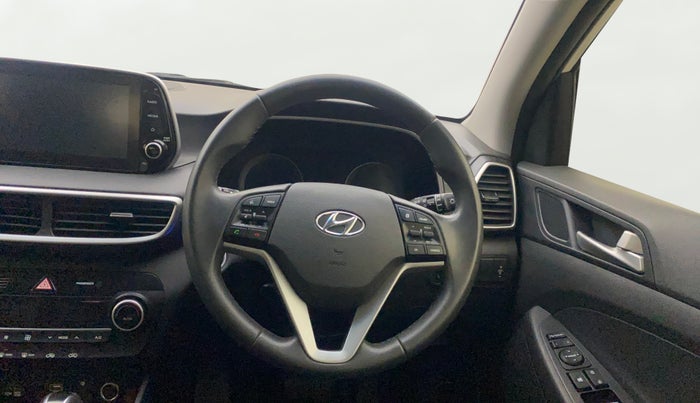 2020 Hyundai Tucson GLS 2WD AT PETROL, Petrol, Automatic, 28,663 km, Steering Wheel Close Up