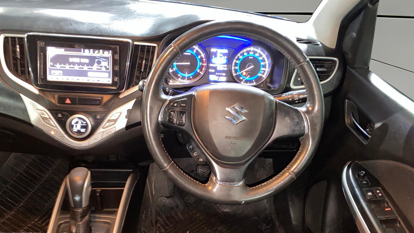 2019 Maruti Baleno ALPHA CVT PETROL 1.2, Petrol, Automatic, 51,545 km, Steering Wheel Close Up