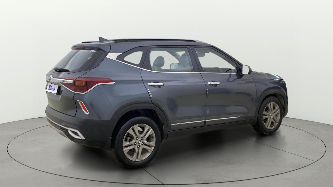 2019 KIA SELTOS HTX 1.5 PETROL, Petrol, Manual, 1,03,374 km, Right Back Diagonal
