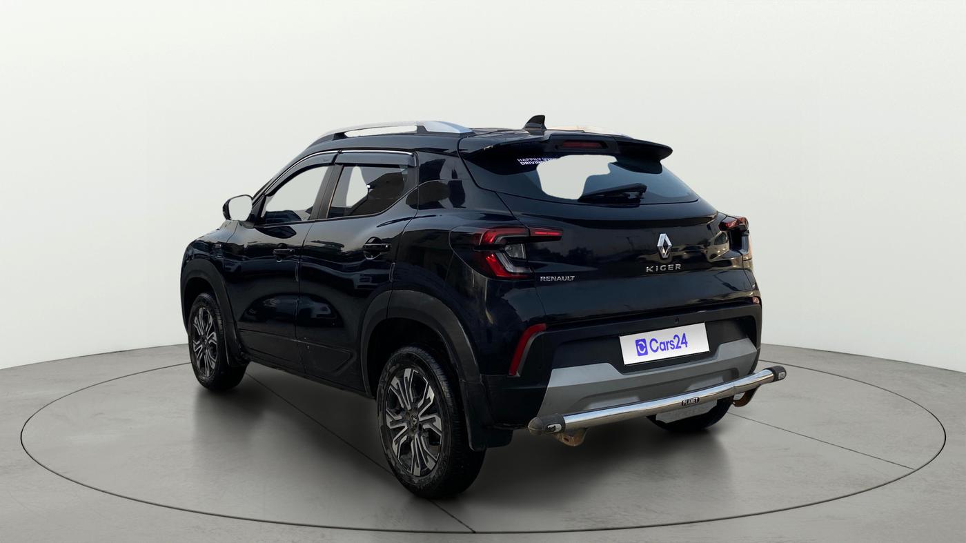 2024 Renault Kiger RXZ AMT, Petrol, Automatic, 22,020 km, Left Back Diagonal