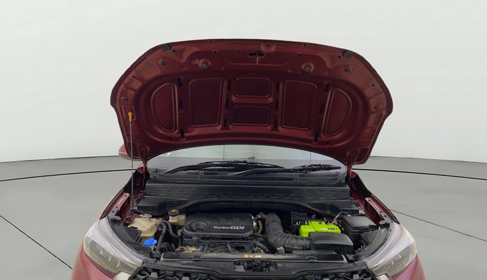 2021 KIA SONET HTX 1.0 IMT, Petrol, Manual, 53,981 km, Open Bonet