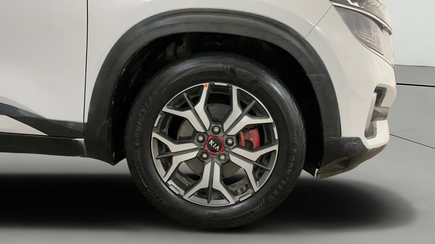 2019 KIA SELTOS GTX AT 1.4 PETROL DUAL TONE, Petrol, Automatic, 99,072 km, Right Front Wheel