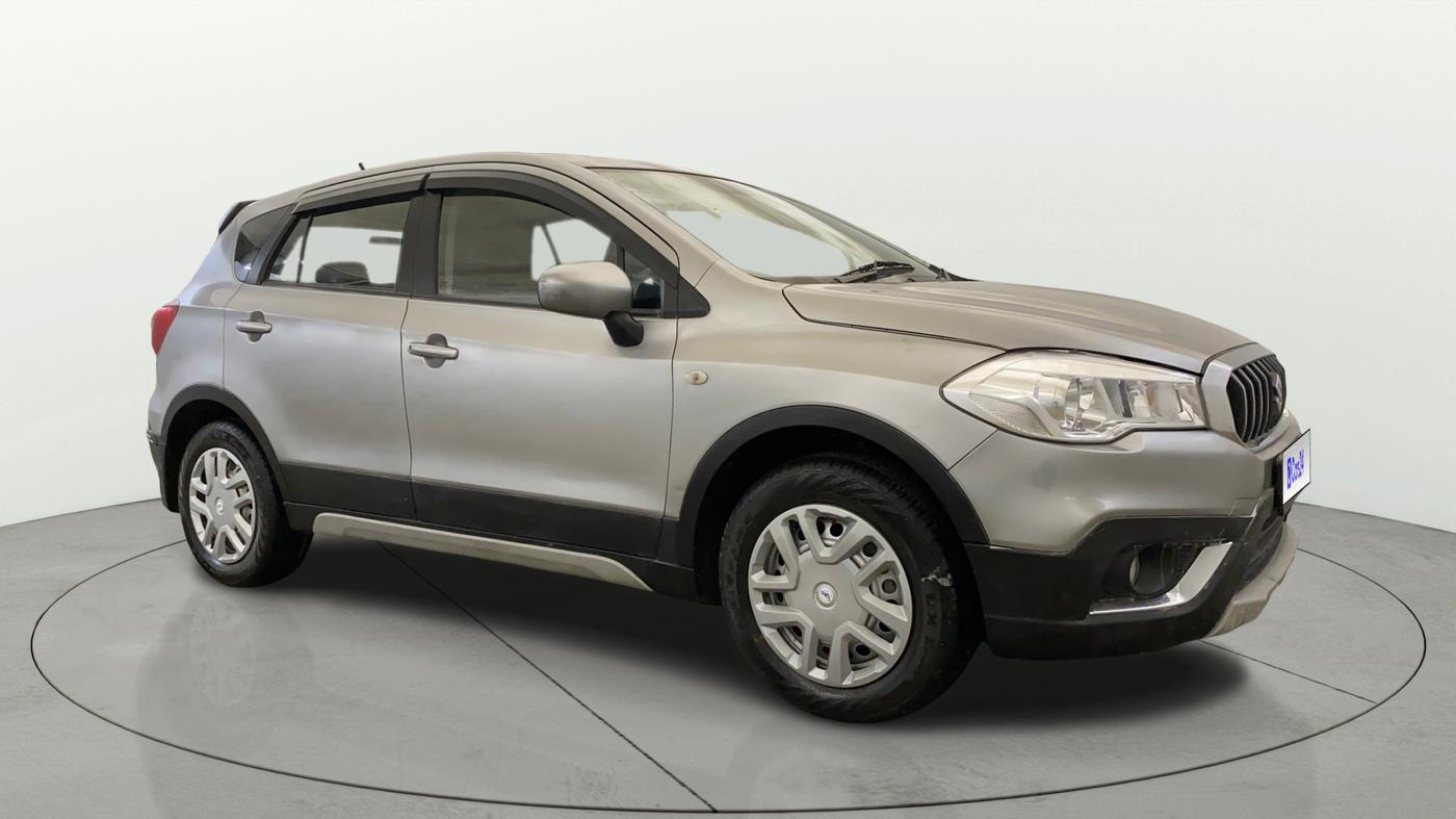 2021 Maruti S Cross SIGMA 1.5, Petrol, Manual, 19,639 km, Right Front Diagonal