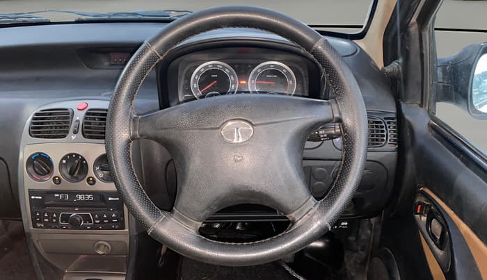 2016 Tata Indigo ECS LX TDI, Diesel, Manual, 1,28,146 km, Steering Wheel Close Up