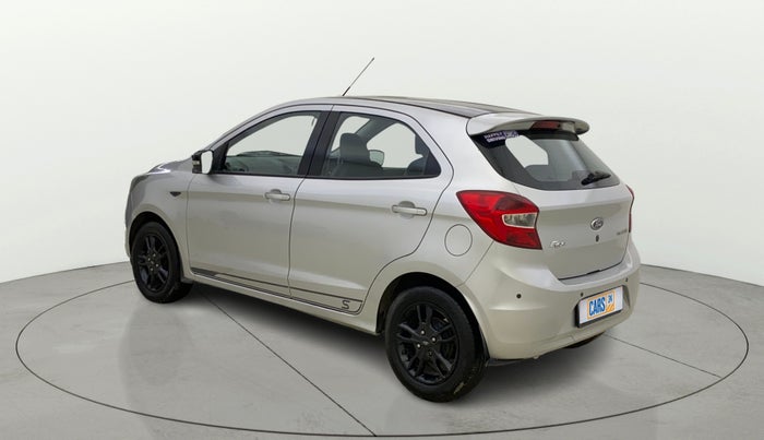 2017 Ford New Figo TITANIUM 1.2 PETROL MT, Petrol, Manual, 49,019 km, Left Back Diagonal