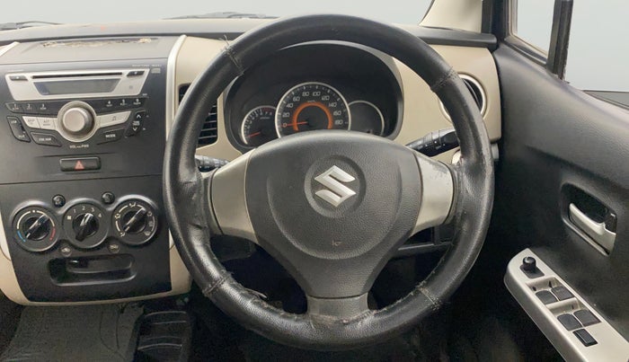 2015 Maruti Wagon R 1.0 VXI, Petrol, Manual, 75,885 km, Steering Wheel Close Up
