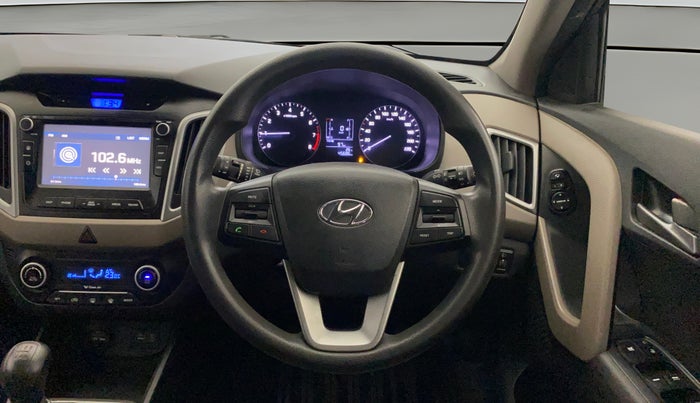 2017 Hyundai Creta SX PLUS 1.6 PETROL, Petrol, Manual, 45,678 km, Steering Wheel Close Up