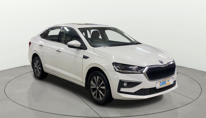 2022 Skoda SLAVIA STYLE 1.0L TSI AT, Petrol, Automatic, 33,393 km, Right Front Diagonal