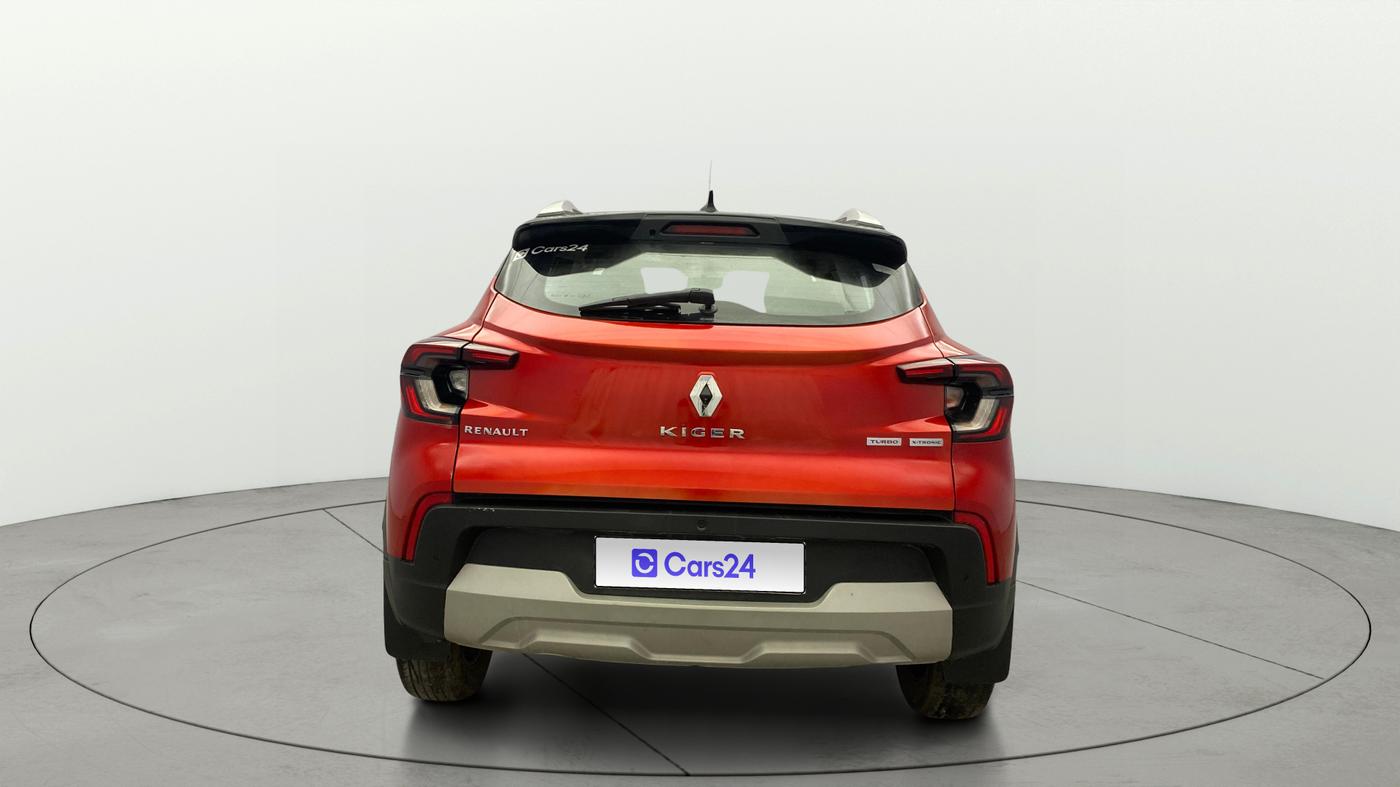 2021 Renault Kiger RXZ TURBO CVT DUAL TONE, Petrol, Automatic, 18,004 km, Back/Rear