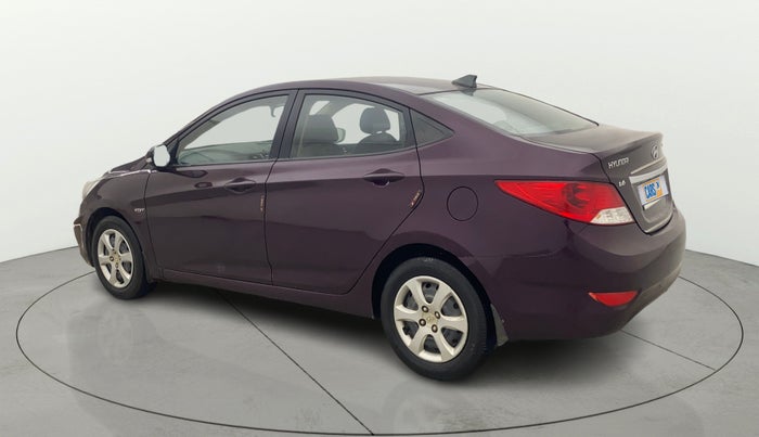 2012 Hyundai Verna FLUIDIC 1.6 VTVT EX, Petrol, Manual, 79,823 km, Left Back Diagonal