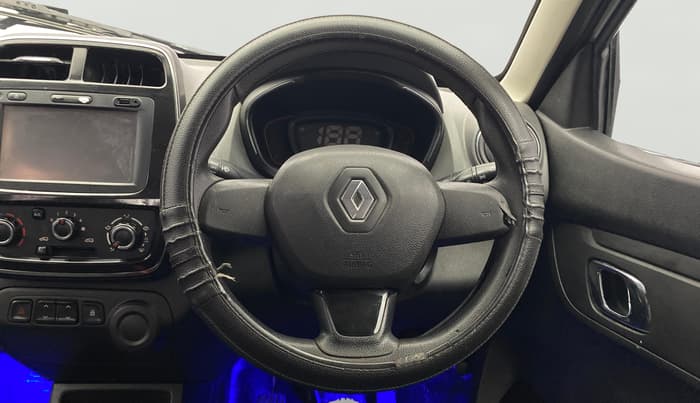 2018 Renault Kwid RXT 1.0 (O), Petrol, Manual, 61,957 km, Steering Wheel Close Up
