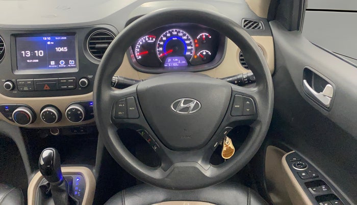 2018 Hyundai Grand i10 SPORTZ AT 1.2 KAPPA VTVT, Petrol, Automatic, 61,118 km, Steering Wheel Close Up