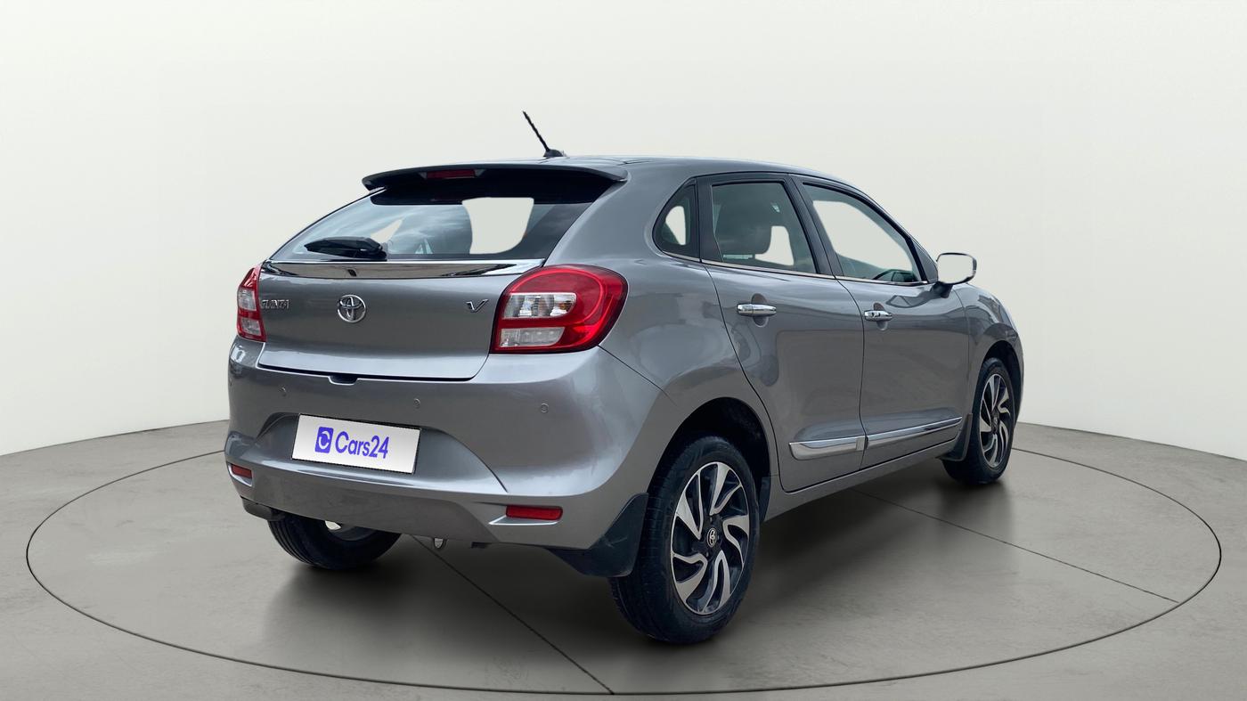 2019 Toyota Glanza V CVT, Petrol, Automatic, 25,218 km, Right Back Diagonal