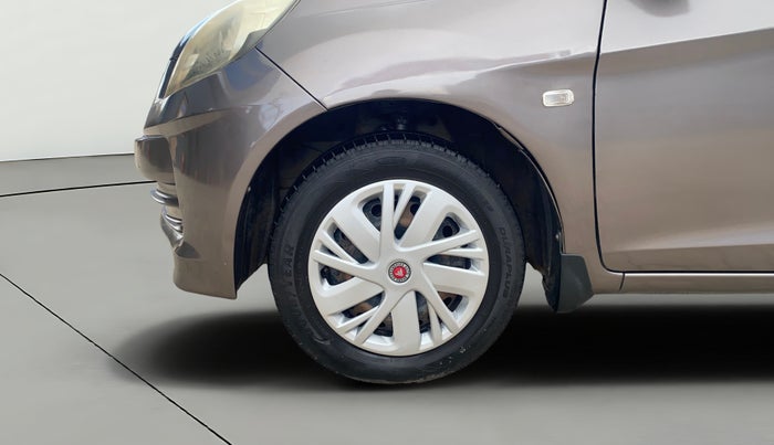 2013 Honda Amaze 1.2L I-VTEC S, Petrol, Manual, 1,14,320 km, Left Front Wheel