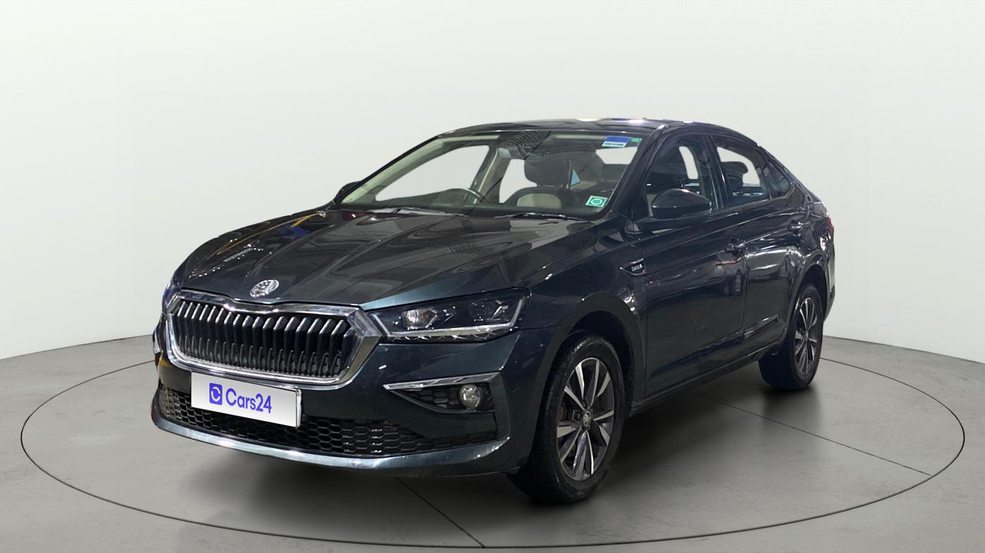 2023 Skoda SLAVIA STYLE 1.5L TSI MT, Petrol, Manual, 45,485 km, Left Front Diagonal