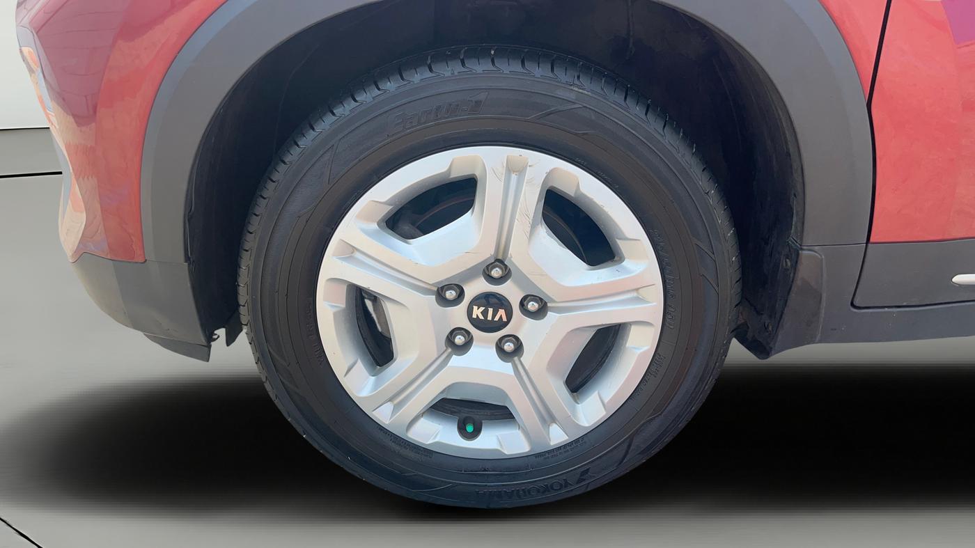 2020 KIA SONET HTX 1.0 IMT, Petrol, Manual, 1,09,076 km, Left Front Wheel