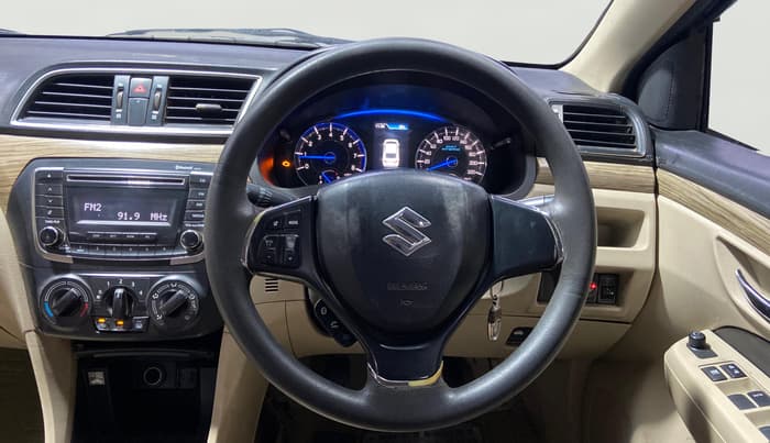 2019 Maruti Ciaz SIGMA 1.5 SHVS MT  PETROL, CNG, Manual, 1,07,641 km, Steering Wheel Close Up