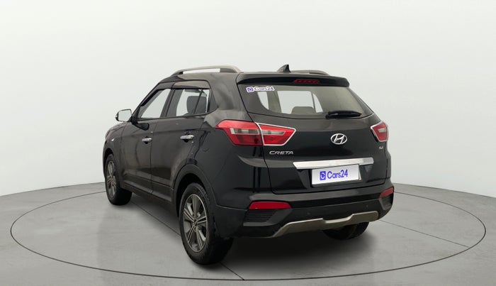 2018 Hyundai Creta SX PLUS AT 1.6 DIESEL, Diesel, Automatic, 81,580 km, Left Back Diagonal