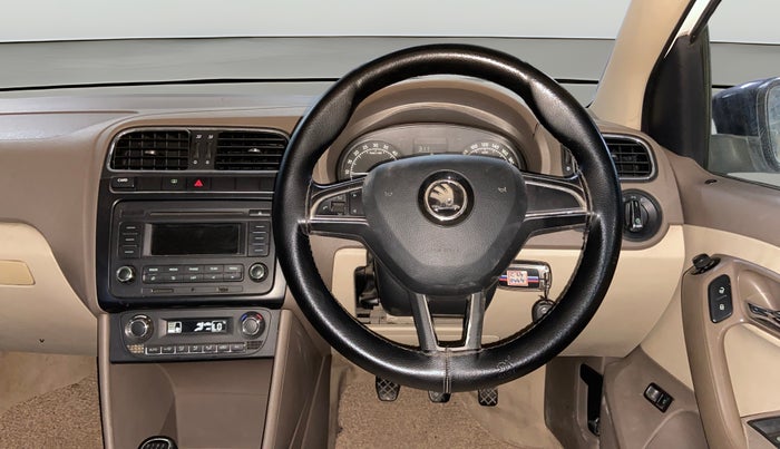 2015 Skoda Rapid 1.5 TDI CR ELEGANCE, Diesel, Manual, 98,257 km, Steering Wheel Close Up