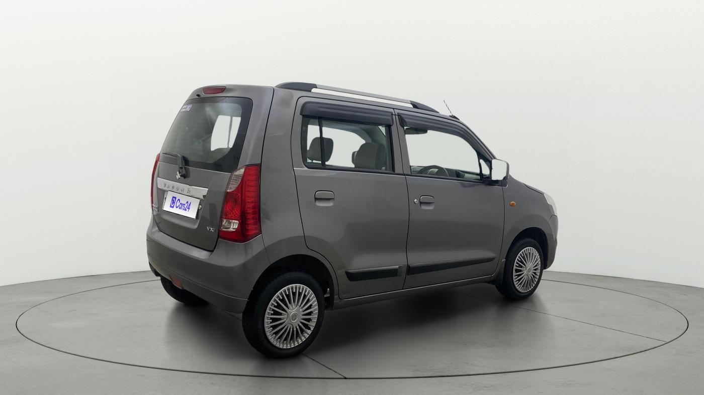 2014 Maruti Wagon R 1.0 VXI, Petrol, Manual, 51,855 km, Right Back Diagonal