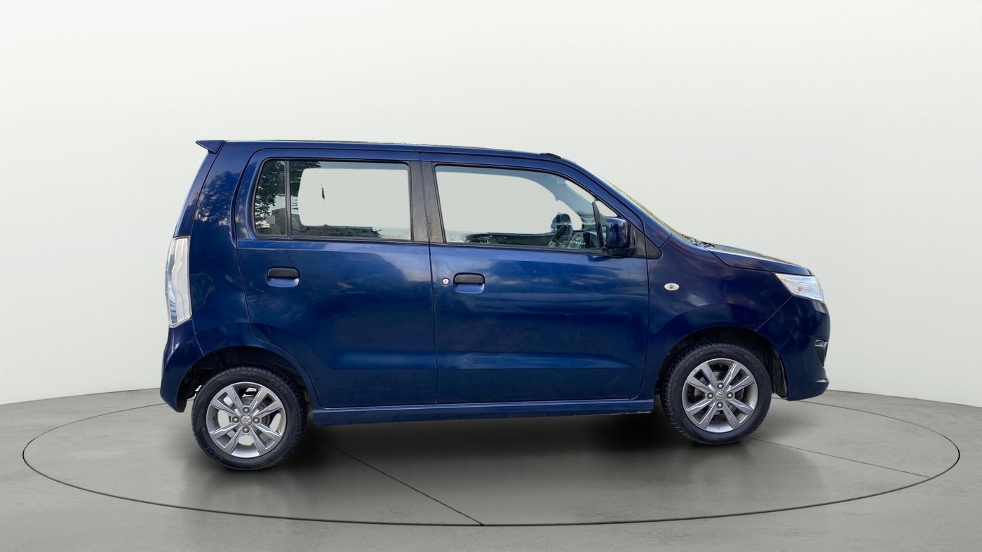 2017 Maruti Wagon R 1.0 VXI + (O) AMT, Petrol, Automatic, 76,352 km, Right Side View