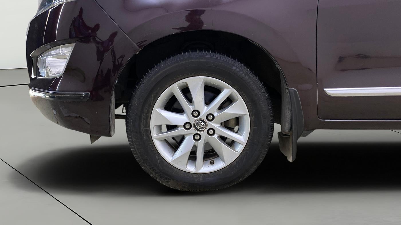 2019 Toyota Innova Crysta 2.4 VX 8 STR, Diesel, Manual, 80,404 km, Left Front Wheel