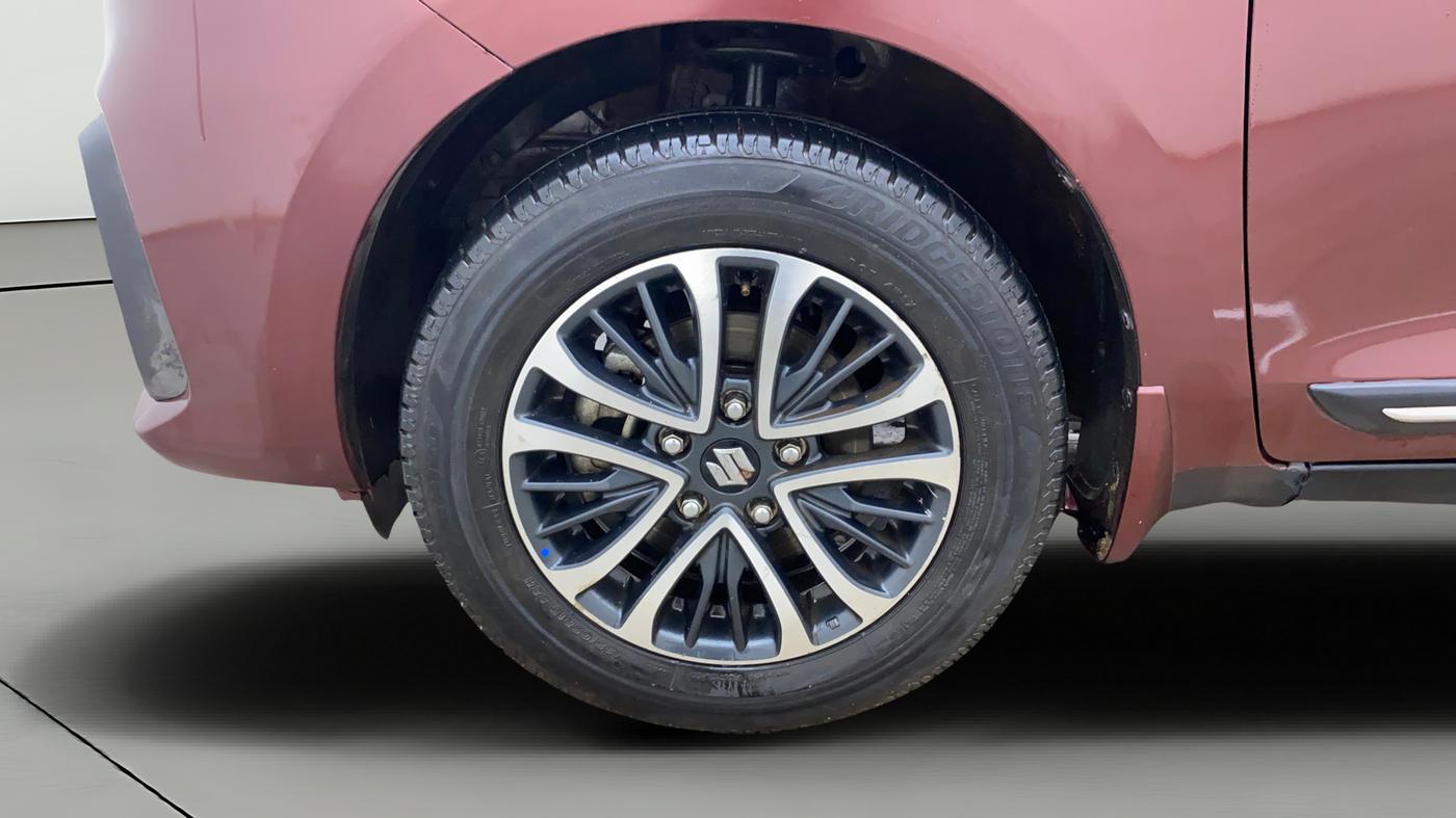 2023 Maruti Ertiga ZXI (O) CNG, CNG, Manual, 80,552 km, Left Front Wheel