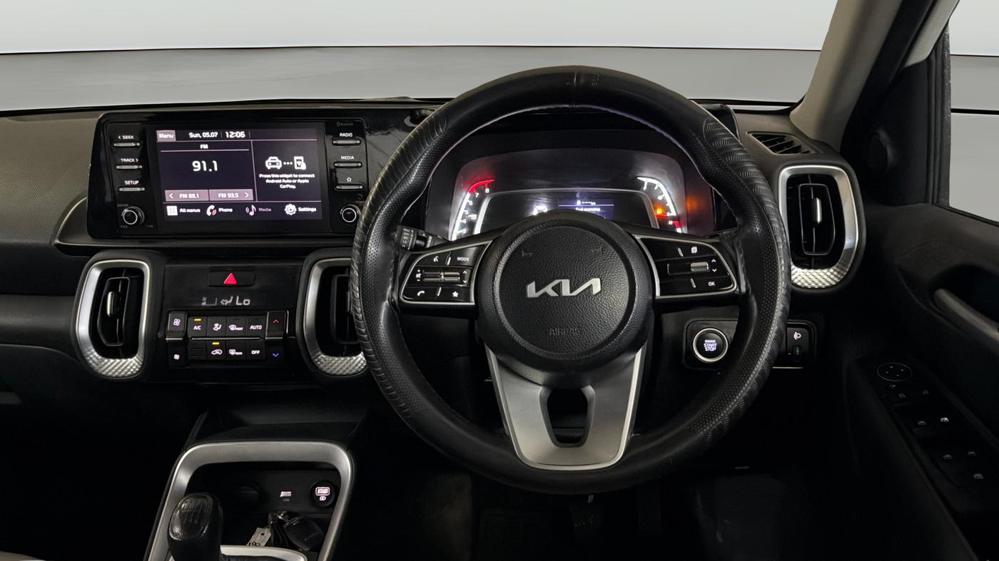 2023 KIA SONET HTK PLUS 1.0 IMT, Petrol, Manual, 64,326 km, Steering Wheel Close Up