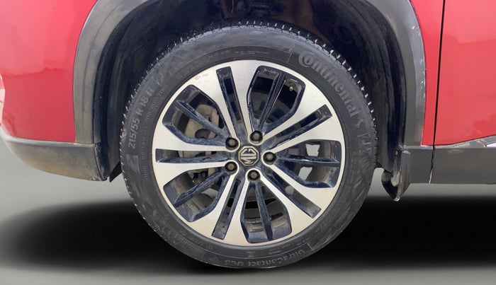 2021 MG HECTOR PLUS SHARP 1.5 PETROL TURBO CVT 6-STR, Petrol, Automatic, 32,712 km, Left Front Wheel