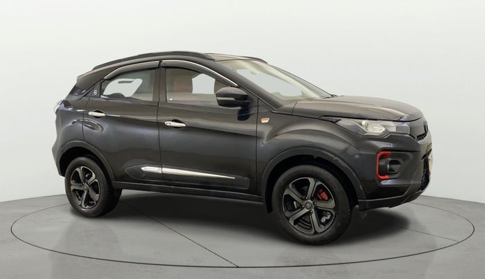 2023 Tata NEXON XZA PLUS LUX SUNROOF RED DARK DIESEL, Diesel, Automatic, 45,720 km, Right Front Diagonal