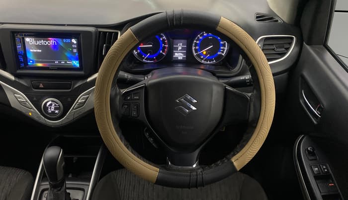 2018 Maruti Baleno DELTA CVT PETROL 1.2, Petrol, Automatic, 96,288 km, Steering Wheel Close Up