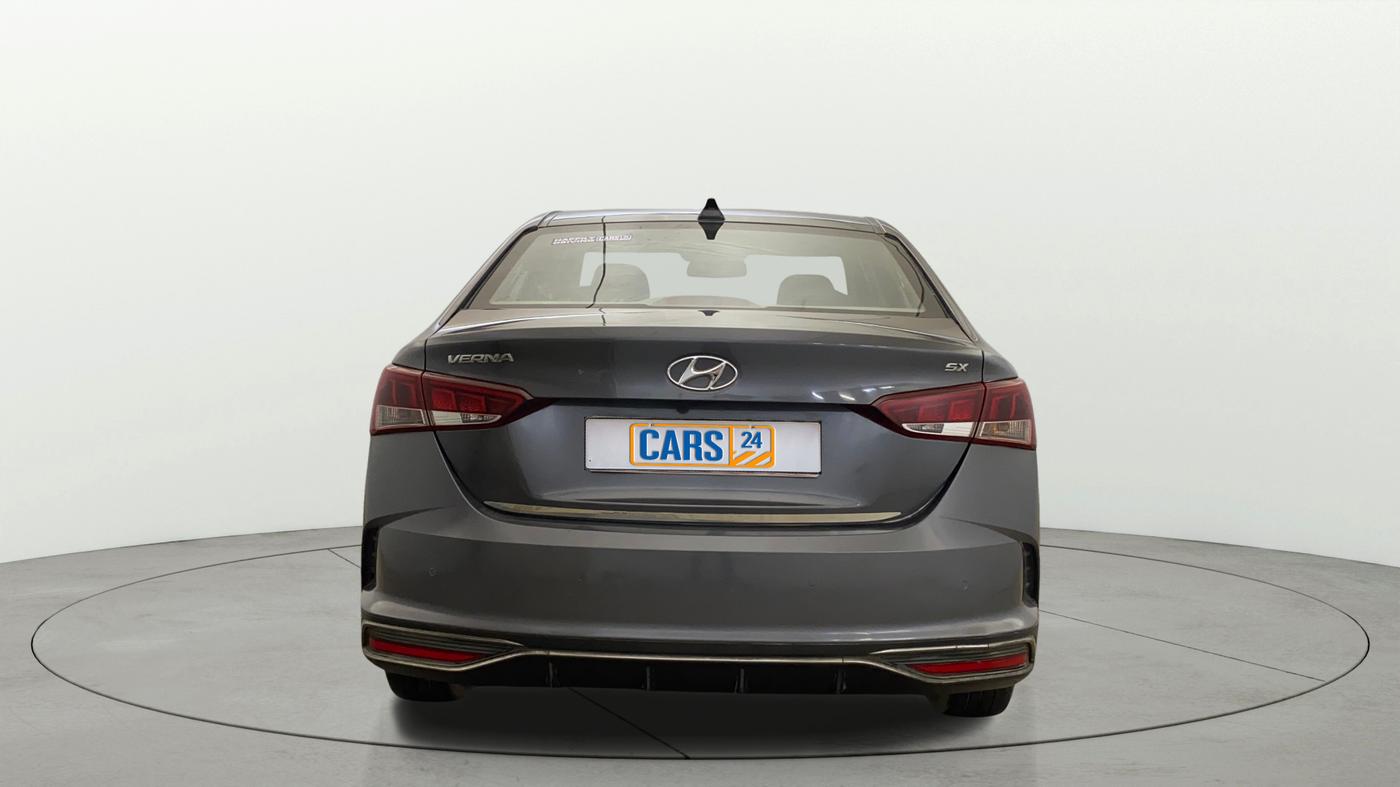 2020 Hyundai Verna SX 1.5 VTVT, Petrol, Manual, 70,139 km, Back/Rear