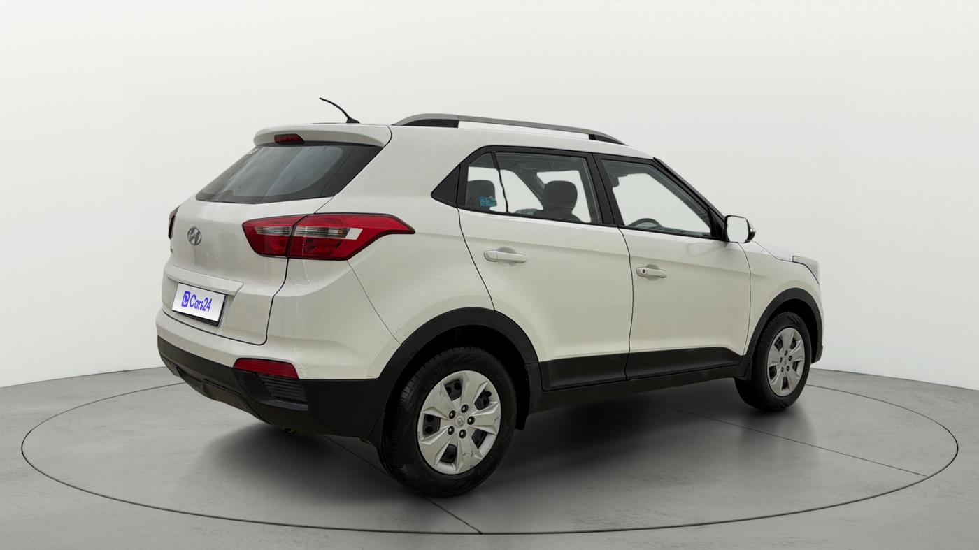 2017 Hyundai Creta E PLUS 1.6 PETROL, Petrol, Manual, 78,458 km, Right Back Diagonal