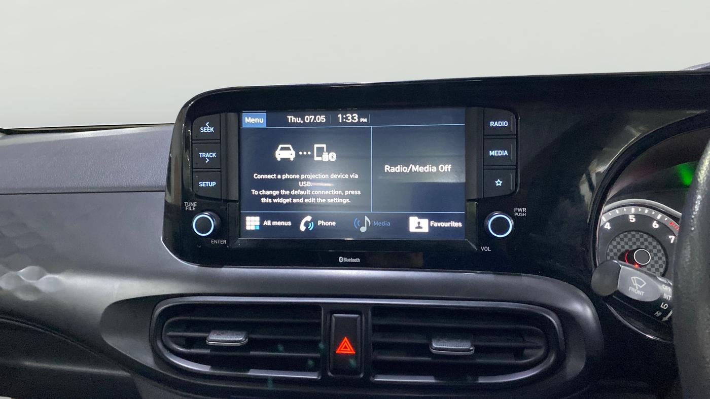 2020 Hyundai AURA SX+ 1.0 TURBO GDI MT, Petrol, Manual, 38,865 km, Air Conditioner
