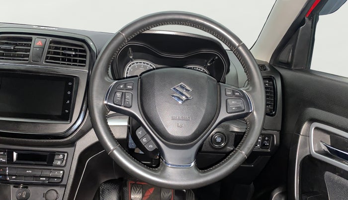 2022 Maruti Vitara Brezza ZXI PLUS, Petrol, Manual, 25,072 km, Steering Wheel Close Up