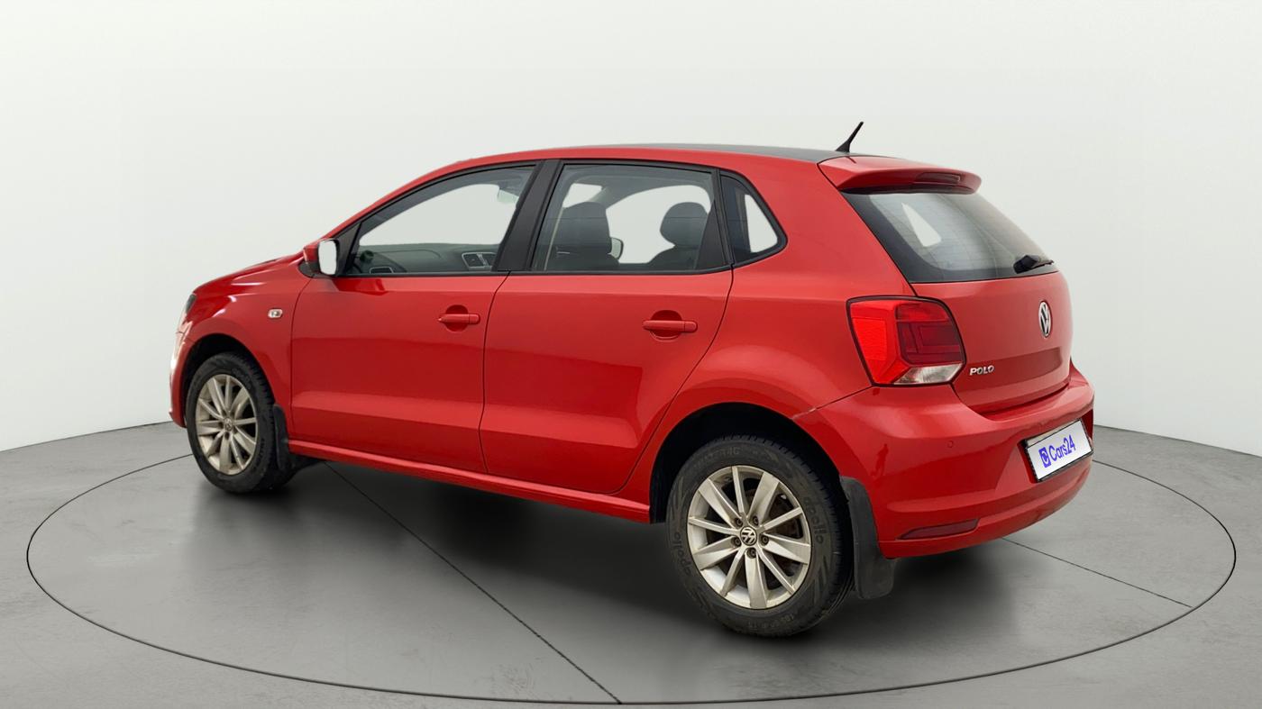 2015 Volkswagen Polo HIGHLINE1.2L, Petrol, Manual, 56,544 km, Left Back Diagonal