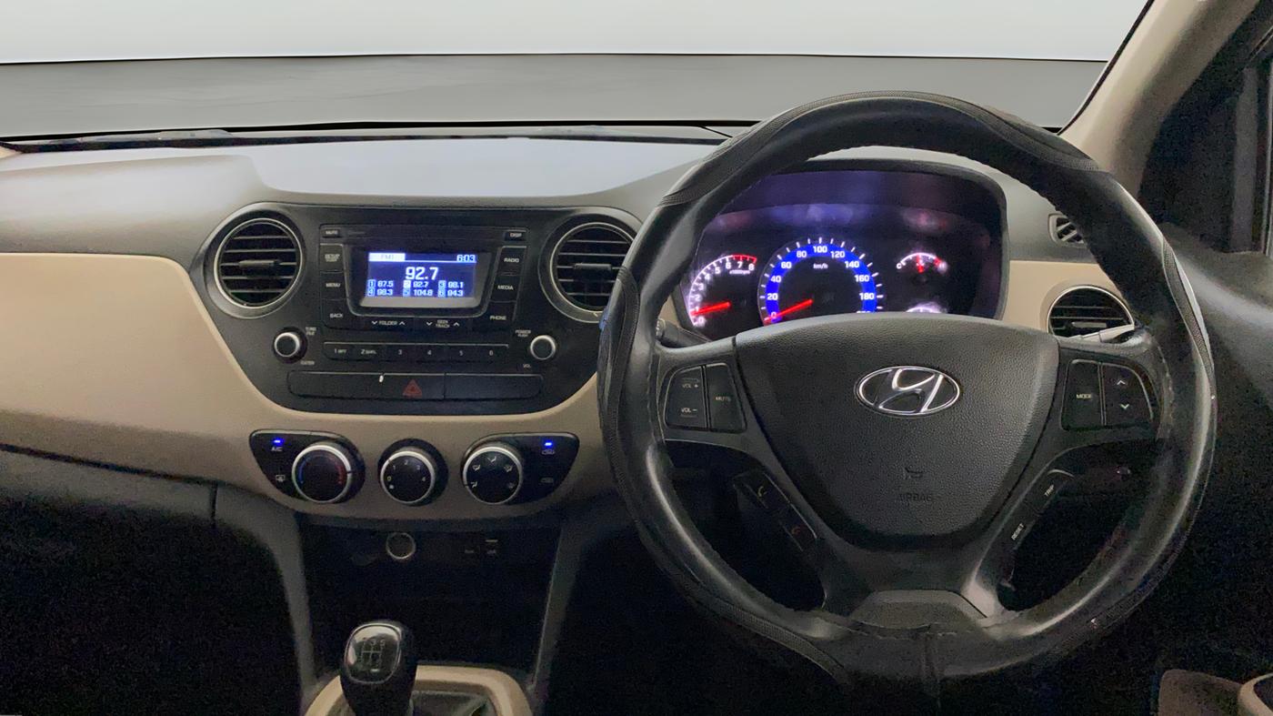 2018 Hyundai Xcent S 1.2, Petrol, Manual, 49,484 km, Steering Wheel Close Up
