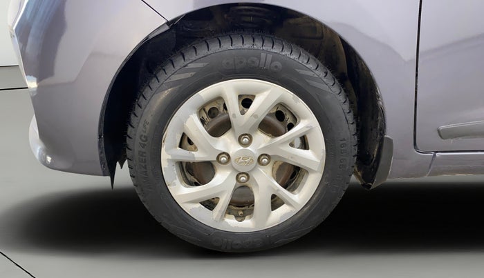 2018 Hyundai Grand i10 MAGNA AT 1.2 KAPPA VTVT, Petrol, Automatic, 82,982 km, Left Front Wheel