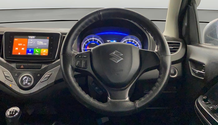2021 Maruti Baleno ZETA PETROL 1.2, Petrol, Manual, 51,279 km, Steering Wheel Close Up