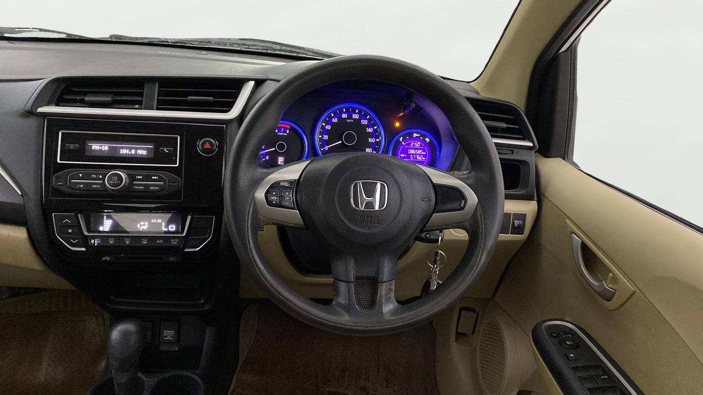 2016 Honda Amaze 1.2L I-VTEC VX AT, Petrol, Automatic, 86,584 km, Steering Wheel Close Up
