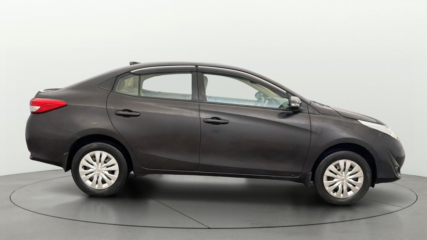 2018 Toyota YARIS G CVT, Petrol, Automatic, 1,09,066 km, Right Side View