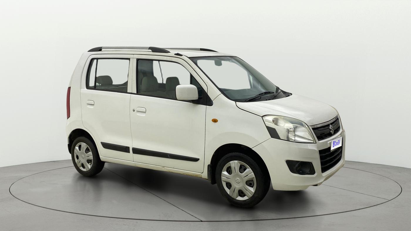 2018 Maruti Wagon R 1.0 VXI AMT, Petrol, Automatic, 45,777 km, Right Front Diagonal
