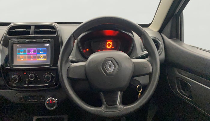 2017 Renault Kwid RXT 1.0 AMT (O), Petrol, Automatic, 28,074 km, Steering Wheel Close Up