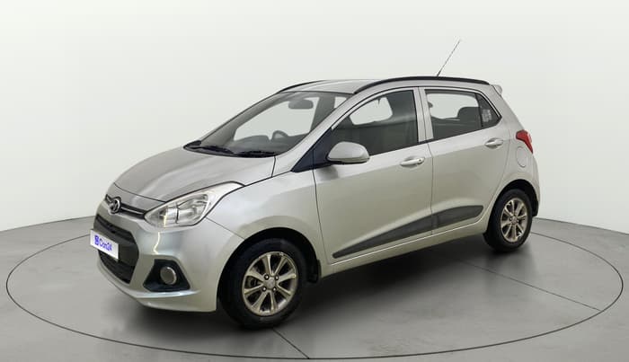 2016 Hyundai Grand i10 ASTA (O) 1.2 KAPPA VTVT, Petrol, Manual, 25,996 km, Left Front Diagonal
